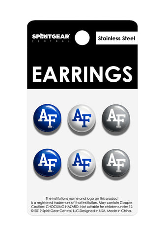 Air Force Falcons Stud Earrings