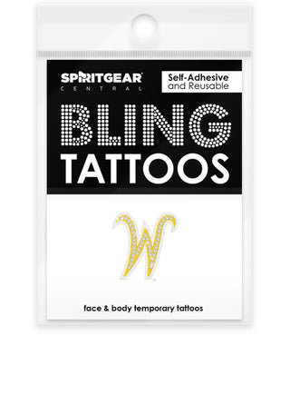 Wichita State Shockers Bling Tattoos
