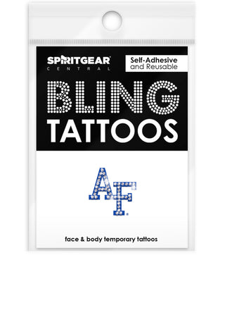 Air Force Falcons Bling Tattoos
