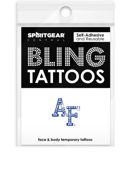 Air Force Falcons Bling Tattoos