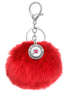 Utah Utes Pom Pom Keychains