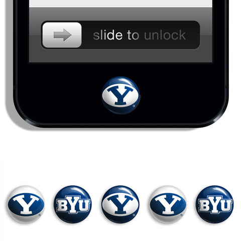 BYU Cougars Udots iPhone iPad Buttons - Spirit Gear Central