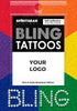 100 Custom Bling Tattoos