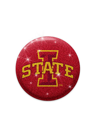Iowa State Cyclones Glitter Button Pins