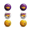Northern Iowa Panthers Stud Earrings - Spirit Gear Central