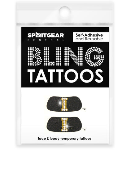 Iowa Hawkeyes Bling Eye Blacks