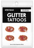 Iowa State Cyclones Glitter Tattoos 4 Pack