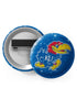 Kansas Jayhawks Glitter Button Pins