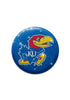 Kansas Jayhawks Glitter Button Pins