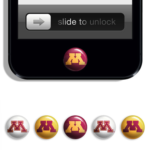 Minnesota Golden Gophers Udots iPhone iPad Buttons - Spirit Gear Central