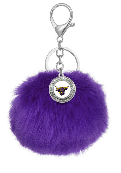 Minnesota State Mavericks Pom Pom Keychains