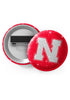 Nebraska Cornhuskers Glitter Button Pins