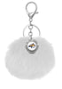 Montana State Bobcats Pom Pom Keychains