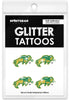 NDSU Bison Glitter Tattoos 4 Pack