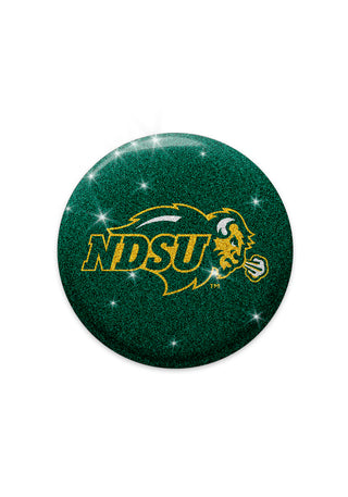 NDSU Bison Glitter Magnets