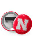 Nebraska Cornhuskers Glitter Button Pins