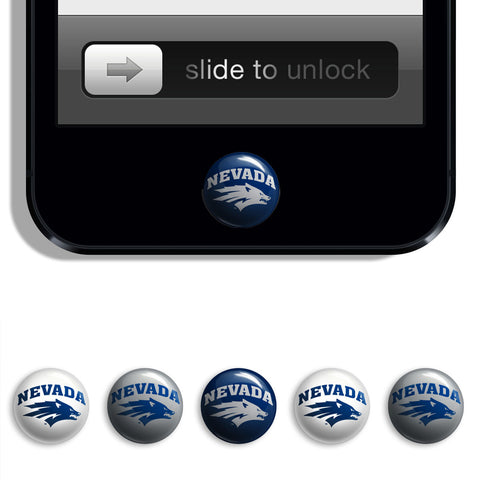 Nevada Wolf Pack Udots iPhone iPad Buttons - Spirit Gear Central
