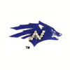 Nevada Wolf Pack Bling Tattoos
