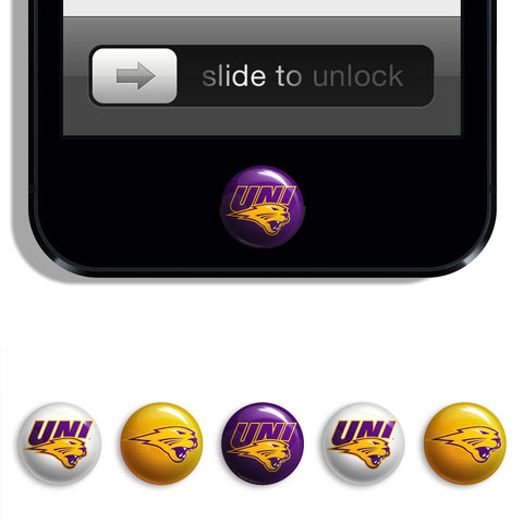 Northern Iowa Panthers Udots iPhone iPad Buttons