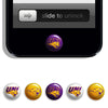 Northern Iowa Panthers Udots iPhone iPad Buttons - Spirit Gear Central