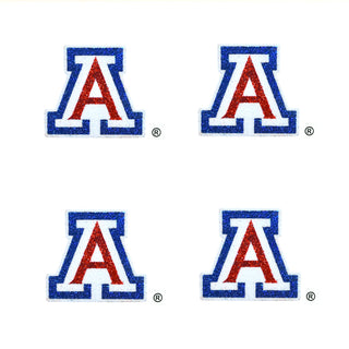 Arizona Wildcats Glitter Tattoos 4 Pack - Spirit Gear Central
