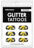 Iowa Hawkeyes Glitter Eye Blacks 3 Pack