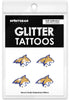 Montana State Bobcats Glitter Tattoos 4 Pack