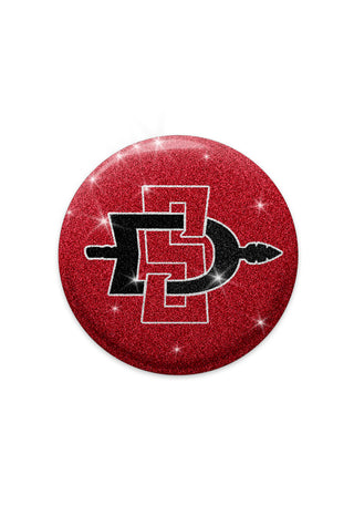 San Diego State Aztecs Glitter Button Pins