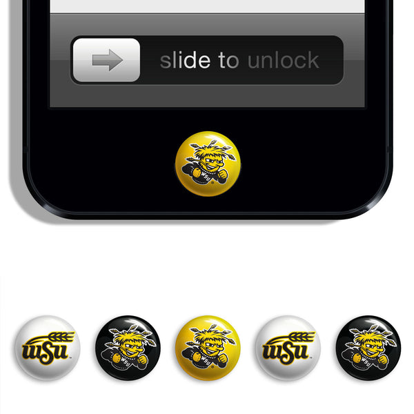 Wichita State Shockers Udots iPhone iPad Buttons - Spirit Gear Central