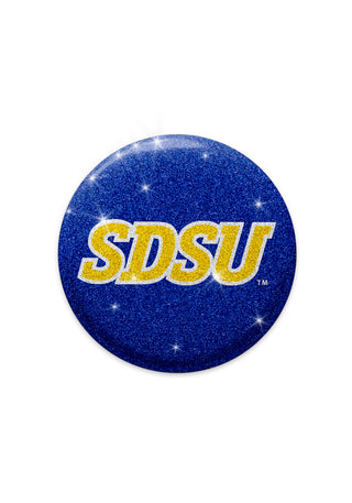 South Dakota State Jackrabbits Glitter Button Pins