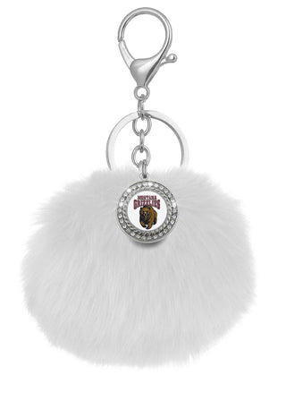 Montana Grizzlies Pom Pom Keychains