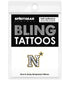 Navy Midshipmen Bling Tattoos