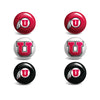 Utah Utes Stud Earrings - Spirit Gear Central