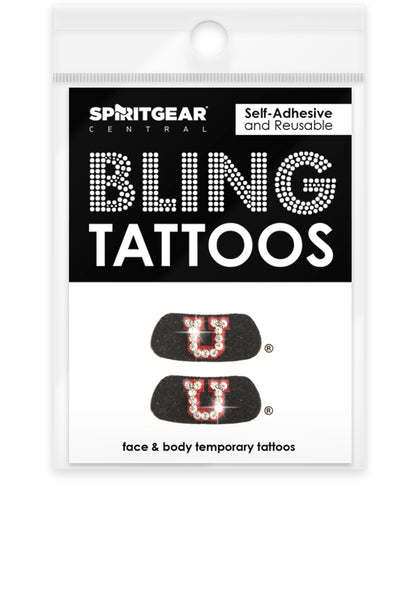 Utah Utes Bling Eye Blacks