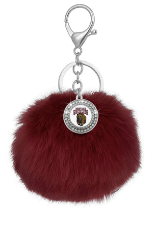 Montana Grizzlies Pom Pom Keychains
