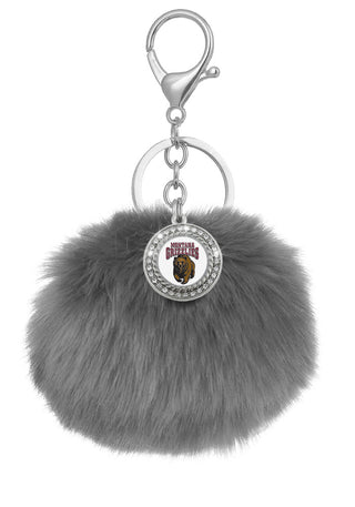 Montana Grizzlies Pom Pom Keychains